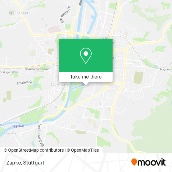 Карта Zapke