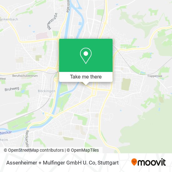 Карта Assenheimer + Mulfinger GmbH U. Co