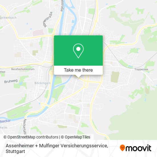 Assenheimer + Mulfinger Versicherungsservice map