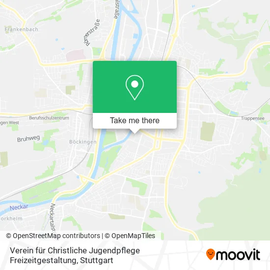 Карта Verein für Christliche Jugendpflege Freizeitgestaltung