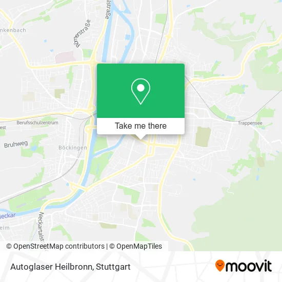 Карта Autoglaser Heilbronn