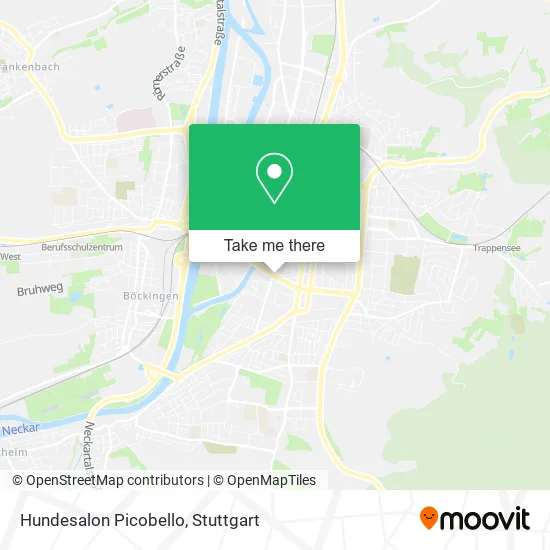 Карта Hundesalon Picobello