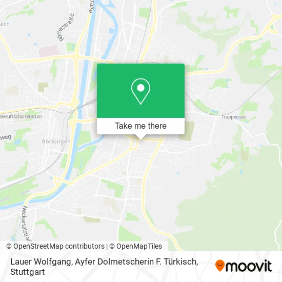 Карта Lauer Wolfgang, Ayfer Dolmetscherin F. Türkisch