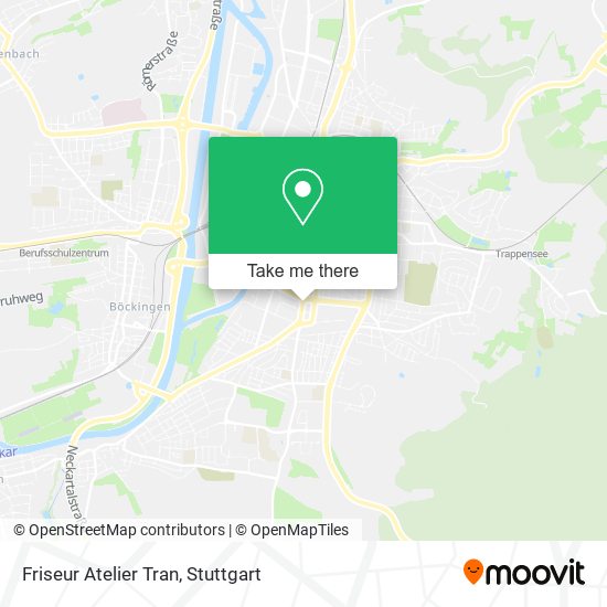 Friseur Atelier Tran map