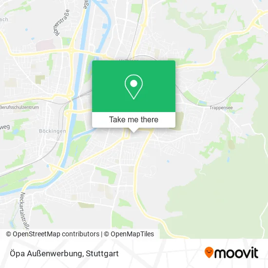 Карта Öpa Außenwerbung