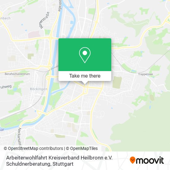 Arbeiterwohlfahrt Kreisverband Heilbronn e.V. Schuldnerberatung map