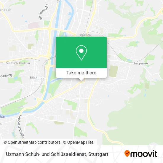 Карта Uzmann Schuh- und Schlüsseldienst