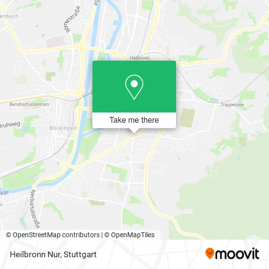 Карта Heilbronn Nur