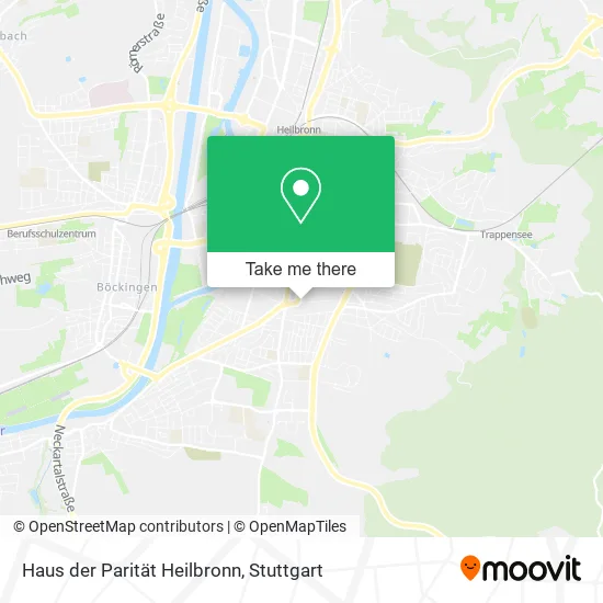 Карта Haus der Parität Heilbronn