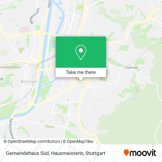 Gemeindehaus Süd, Hausmeisterin map