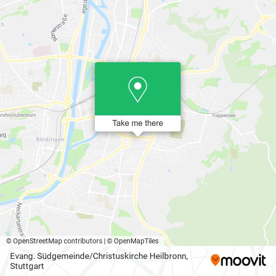 Evang. Südgemeinde / Christuskirche Heilbronn map