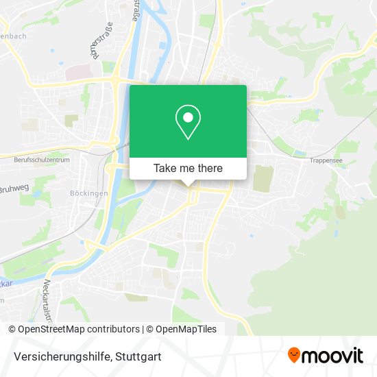 Карта Versicherungshilfe
