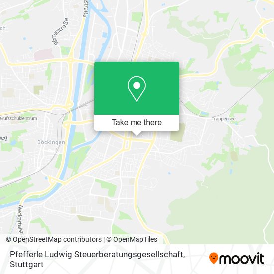 Pfefferle Ludwig Steuerberatungsgesellschaft map