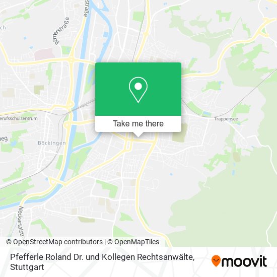 Pfefferle Roland Dr. und Kollegen Rechtsanwälte map