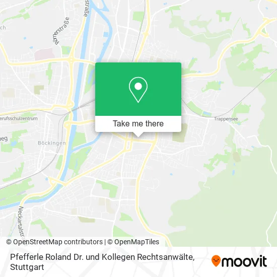 Карта Pfefferle Roland Dr. und Kollegen Rechtsanwälte