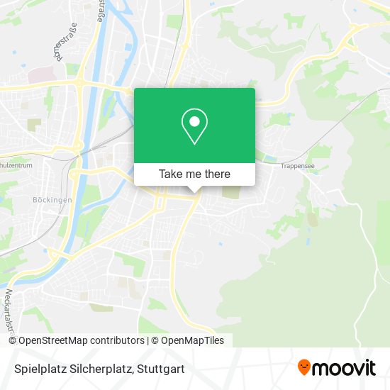 Spielplatz Silcherplatz map