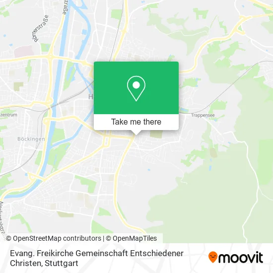Карта Evang. Freikirche Gemeinschaft Entschiedener Christen