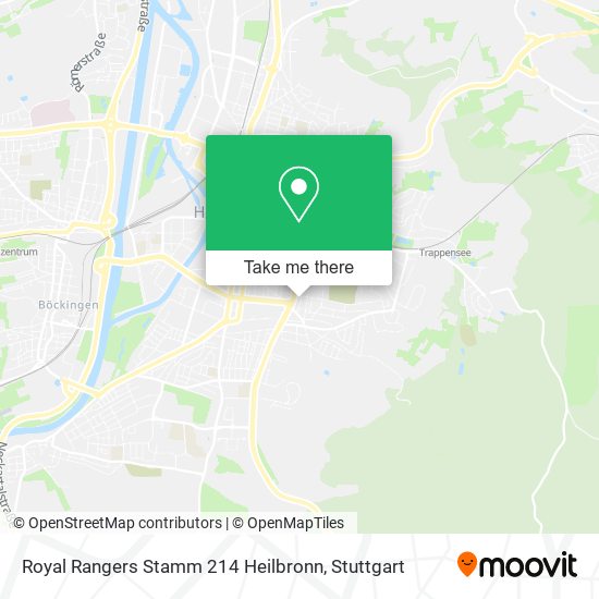 Royal Rangers Stamm 214 Heilbronn map