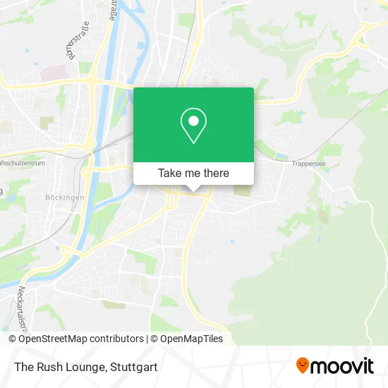 Карта The Rush Lounge