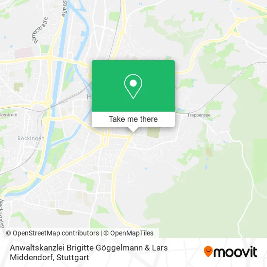 Карта Anwaltskanzlei Brigitte Göggelmann & Lars Middendorf