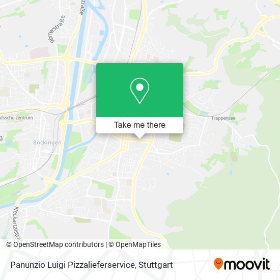 Panunzio Luigi Pizzalieferservice map