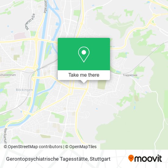 Gerontopsychiatrische Tagesstätte map