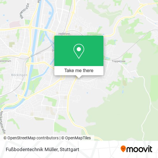 Fußbodentechnik Müller map