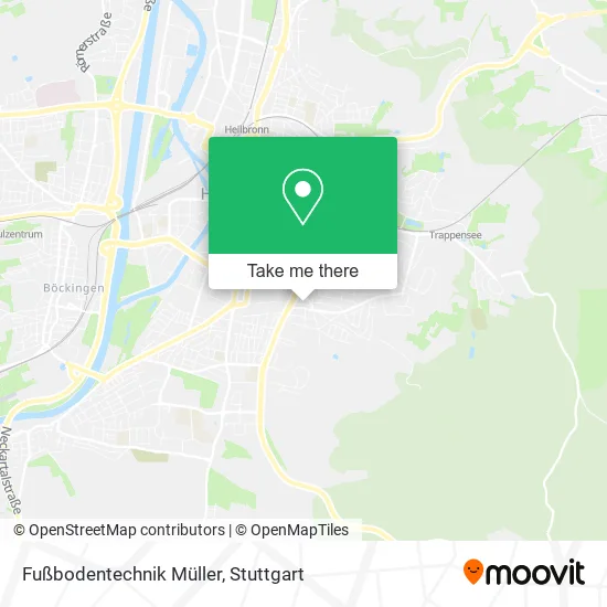 Карта Fußbodentechnik Müller