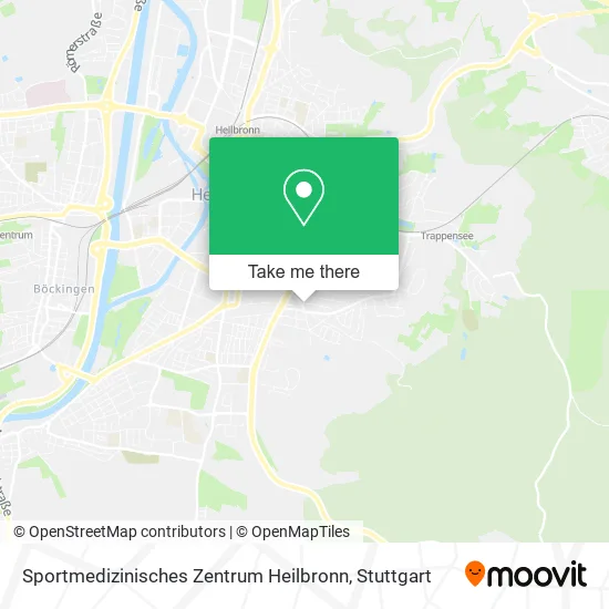 Карта Sportmedizinisches Zentrum Heilbronn