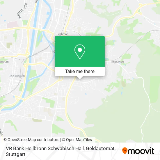 Карта VR Bank Heilbronn Schwäbisch Hall, Geldautomat