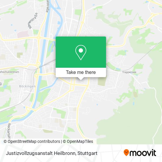 Карта Justizvollzugsanstalt Heilbronn
