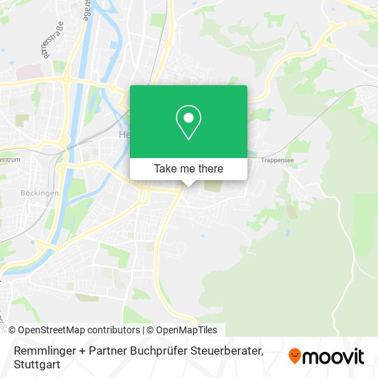 Remmlinger + Partner Buchprüfer Steuerberater map