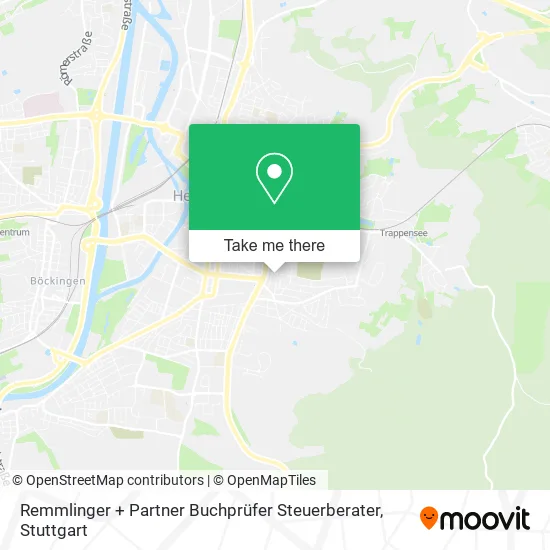 Карта Remmlinger + Partner Buchprüfer Steuerberater