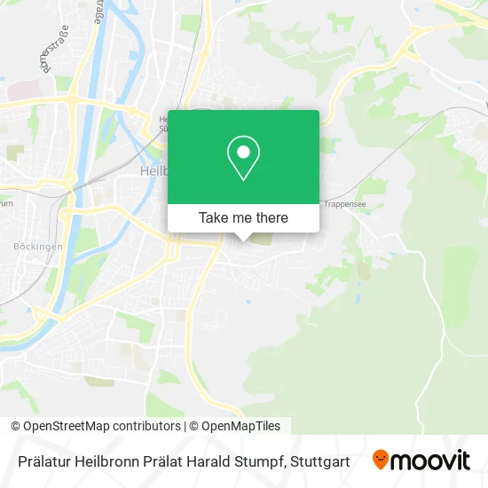 Карта Prälatur Heilbronn Prälat Harald Stumpf