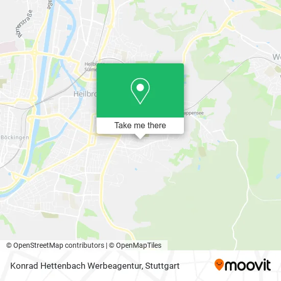 Карта Konrad Hettenbach Werbeagentur