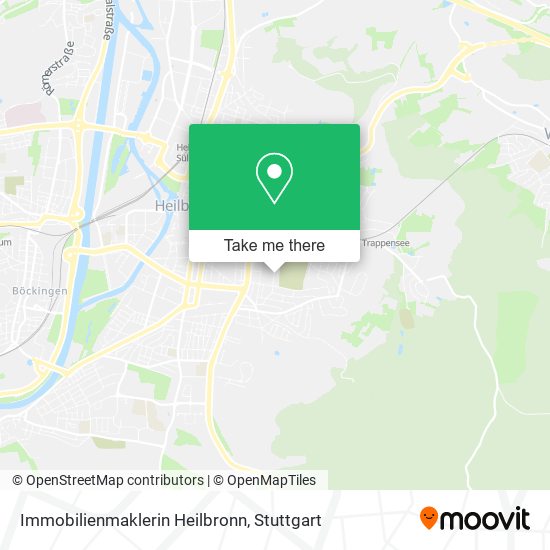 Карта Immobilienmaklerin Heilbronn