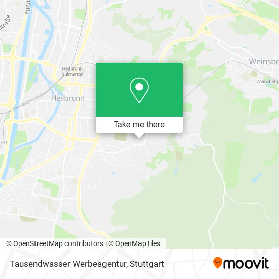 Карта Tausendwasser Werbeagentur