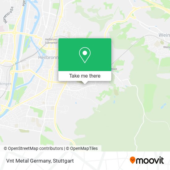 Vnt Metal Germany map