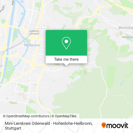 Mini-Lernkreis Odenwald - Hohenlohe-Heilbronn map