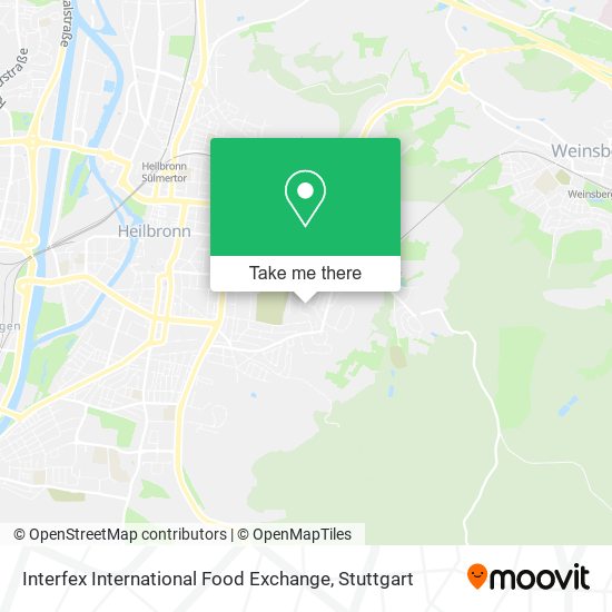 Карта Interfex International Food Exchange