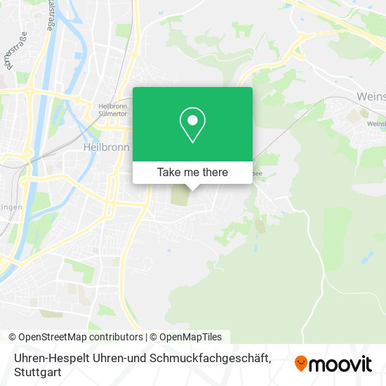 Uhren-Hespelt Uhren-und Schmuckfachgeschäft map