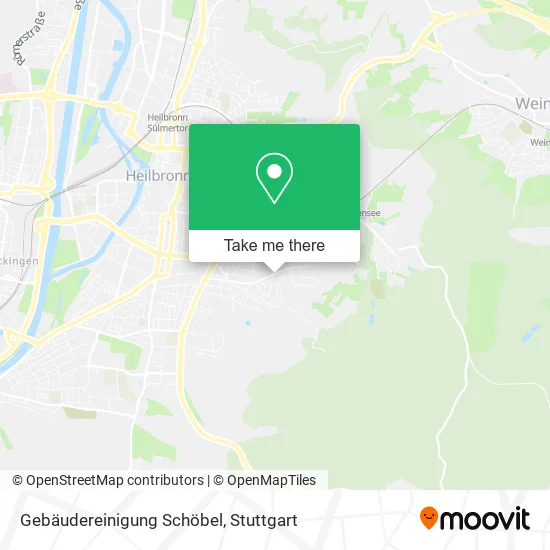 Карта Gebäudereinigung Schöbel