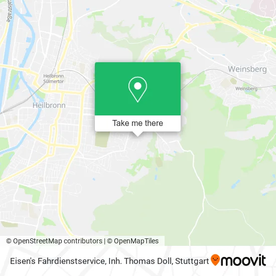 Карта Eisen's Fahrdienstservice, Inh. Thomas Doll