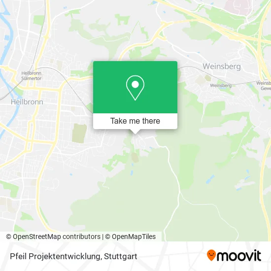 Карта Pfeil Projektentwicklung