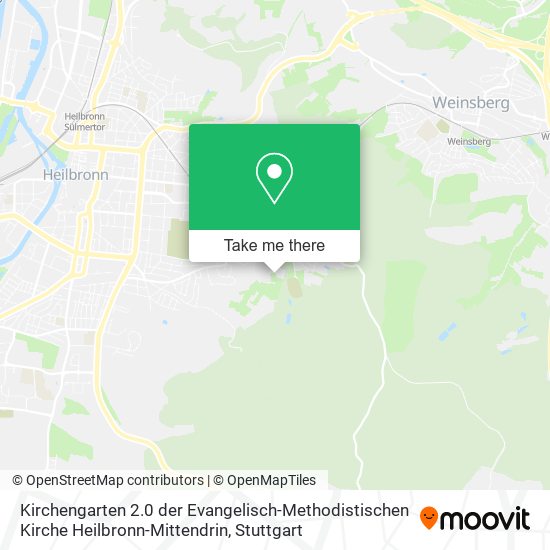 Kirchengarten 2.0 der Evangelisch-Methodistischen Kirche Heilbronn-Mittendrin map