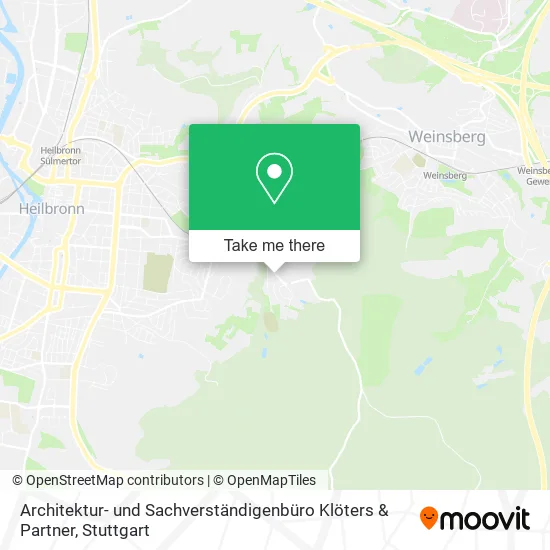 Карта Architektur- und Sachverständigenbüro Klöters & Partner