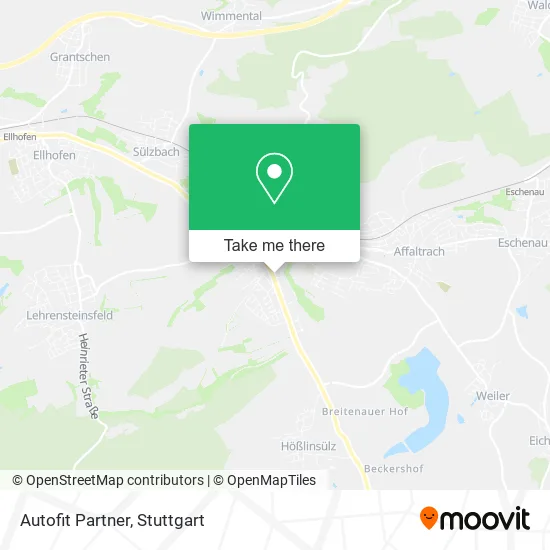 Карта Autofit Partner