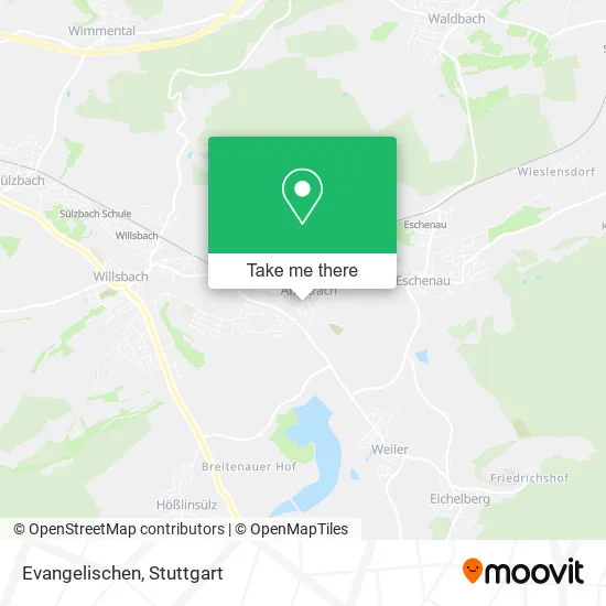 Карта Evangelischen