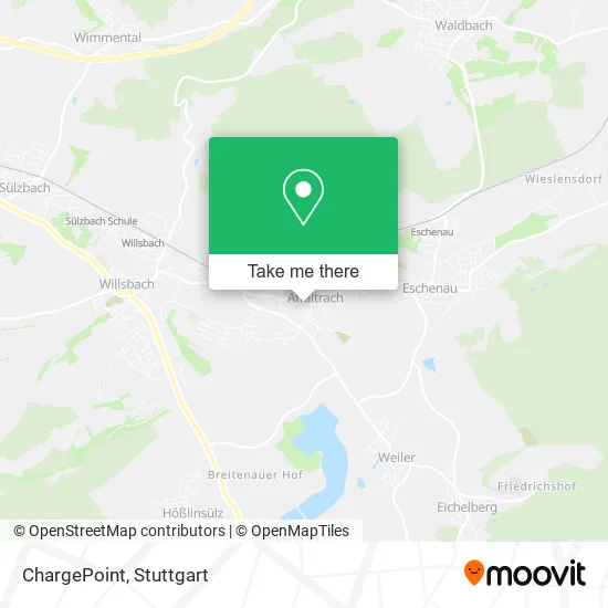 Карта ChargePoint
