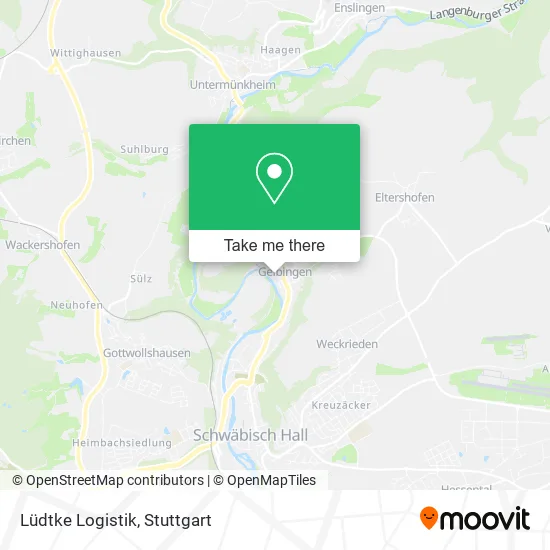 Карта Lüdtke Logistik